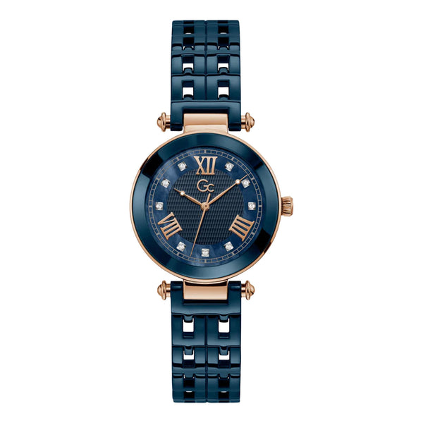 Gc Ladies Rose Gold PVD Plated Stainless Steel Quartz Watch Primary View