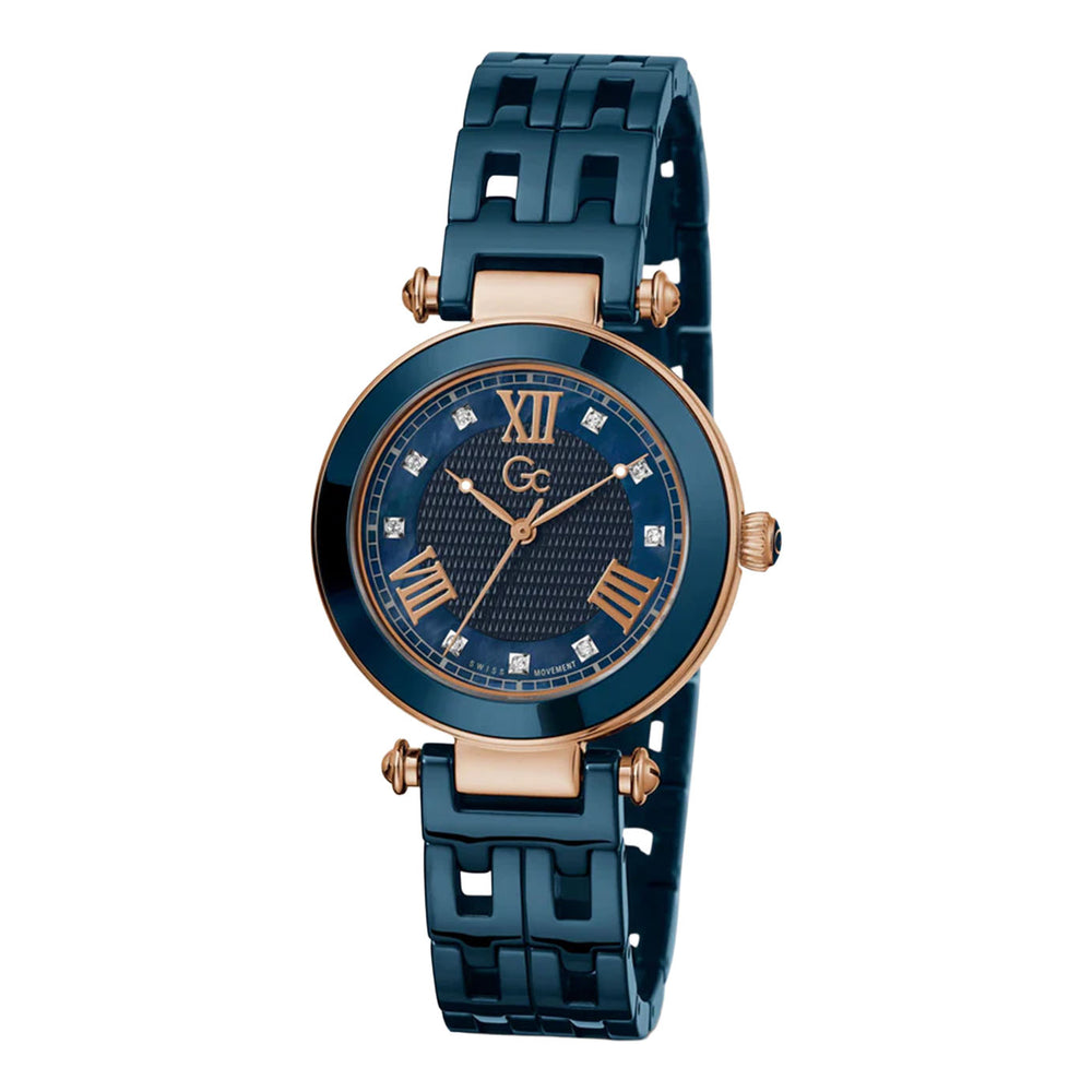 Gc Ladies Rose Gold PVD Plated Stainless Steel Quartz Watch Primary View