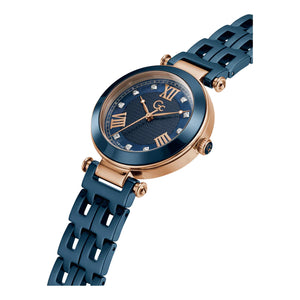 Gc Ladies Blue Quartz Watch Additional View