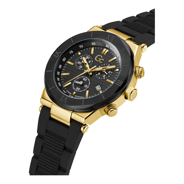 Gc Gents Black Watches Additional View