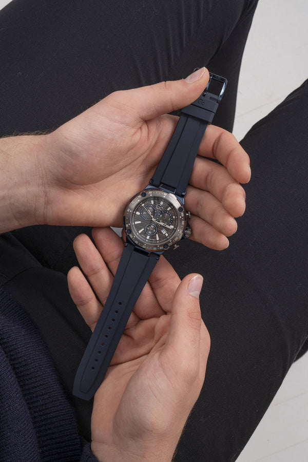 Gc Gents Ion Coated Stainless Steel Wristwatch Secondary View