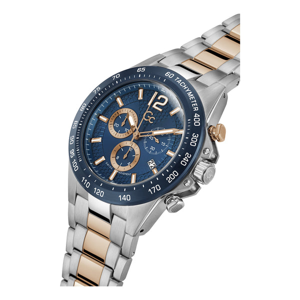 Gc Gents Blue Quartz Watch Additional View