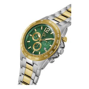 Gc Gents Green Quartz Watch Additional View